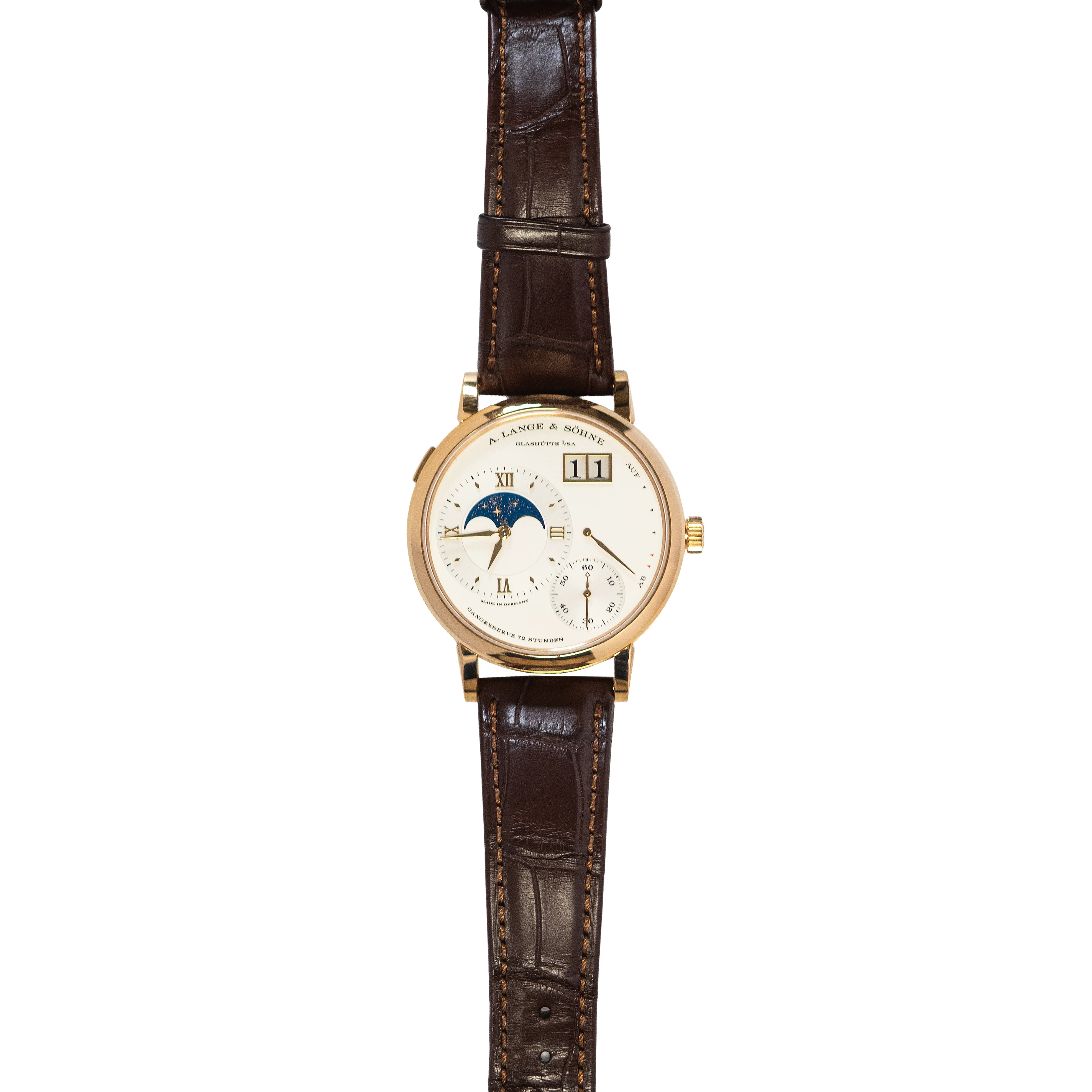 A. Lange & Söhne Grand Lange 1 139.032 Moon Phase - Pink Gold - 41mm - Image 2