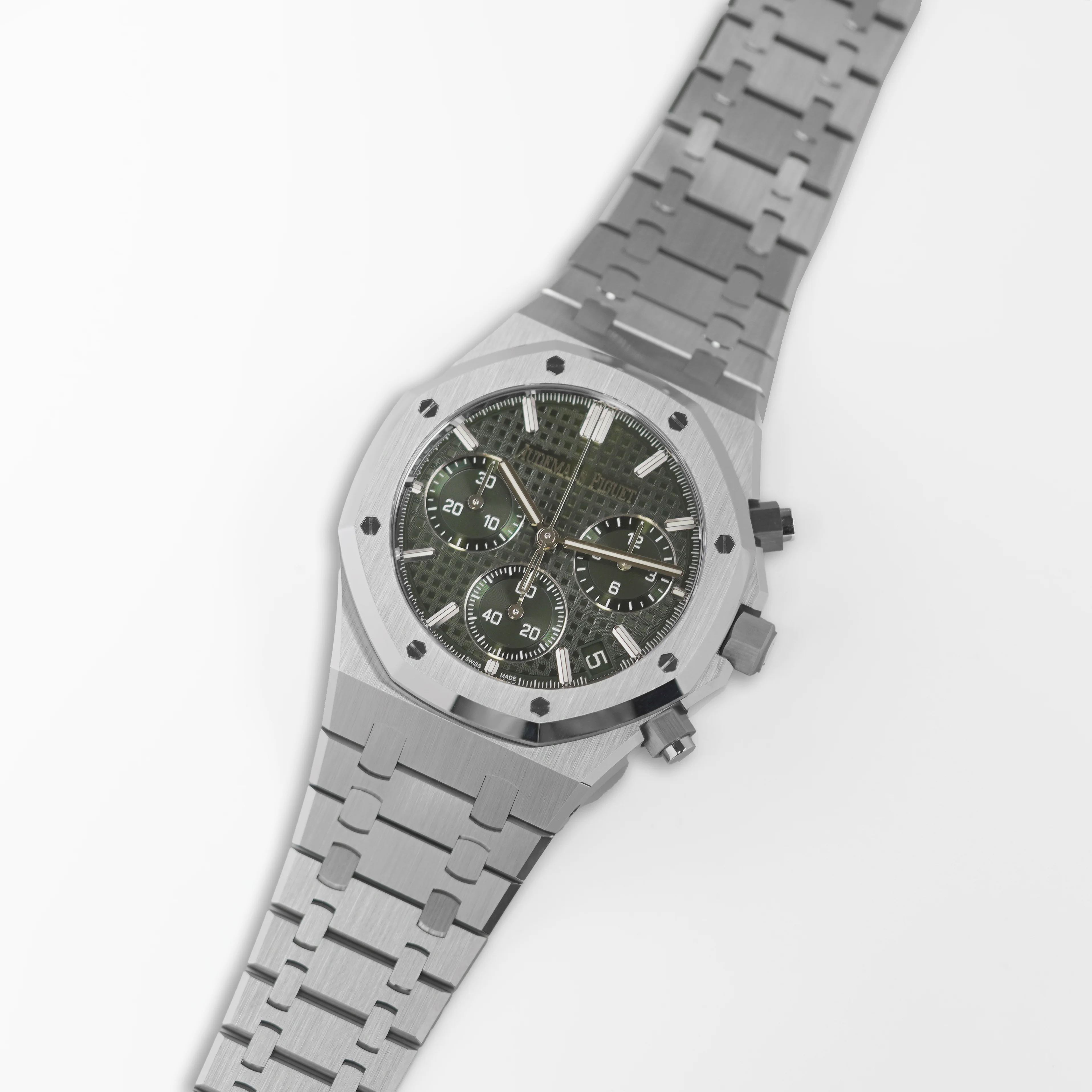 Audemars Piguet 26240ST Selfwinding Chronograph "Green Dial" - Image 3