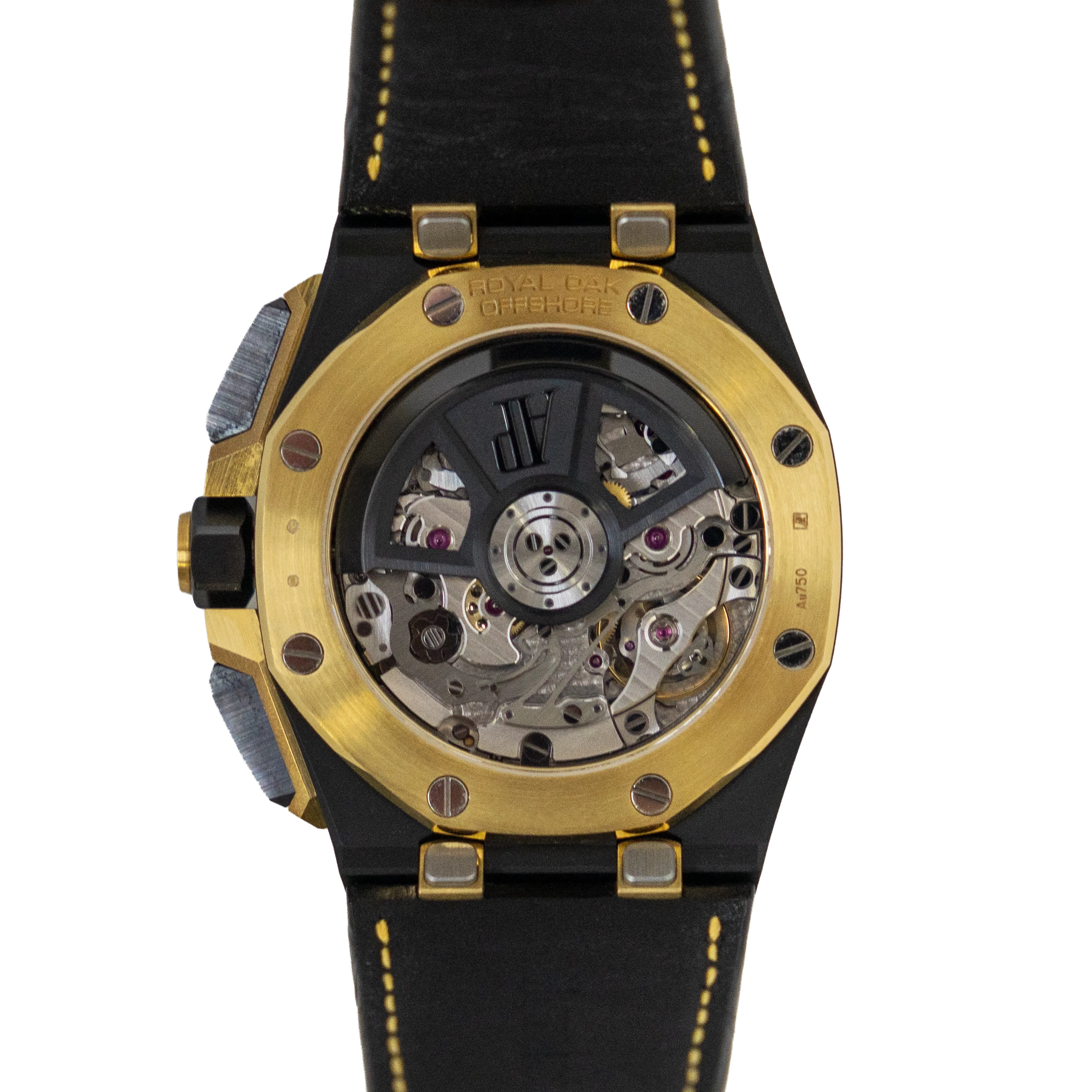 Audemars Piguet Royal Oak Offshore - Selfwinding Chronograph 26420CE.OO.A127CR.01 Black Ceramic/Yellow Gold - Image 4