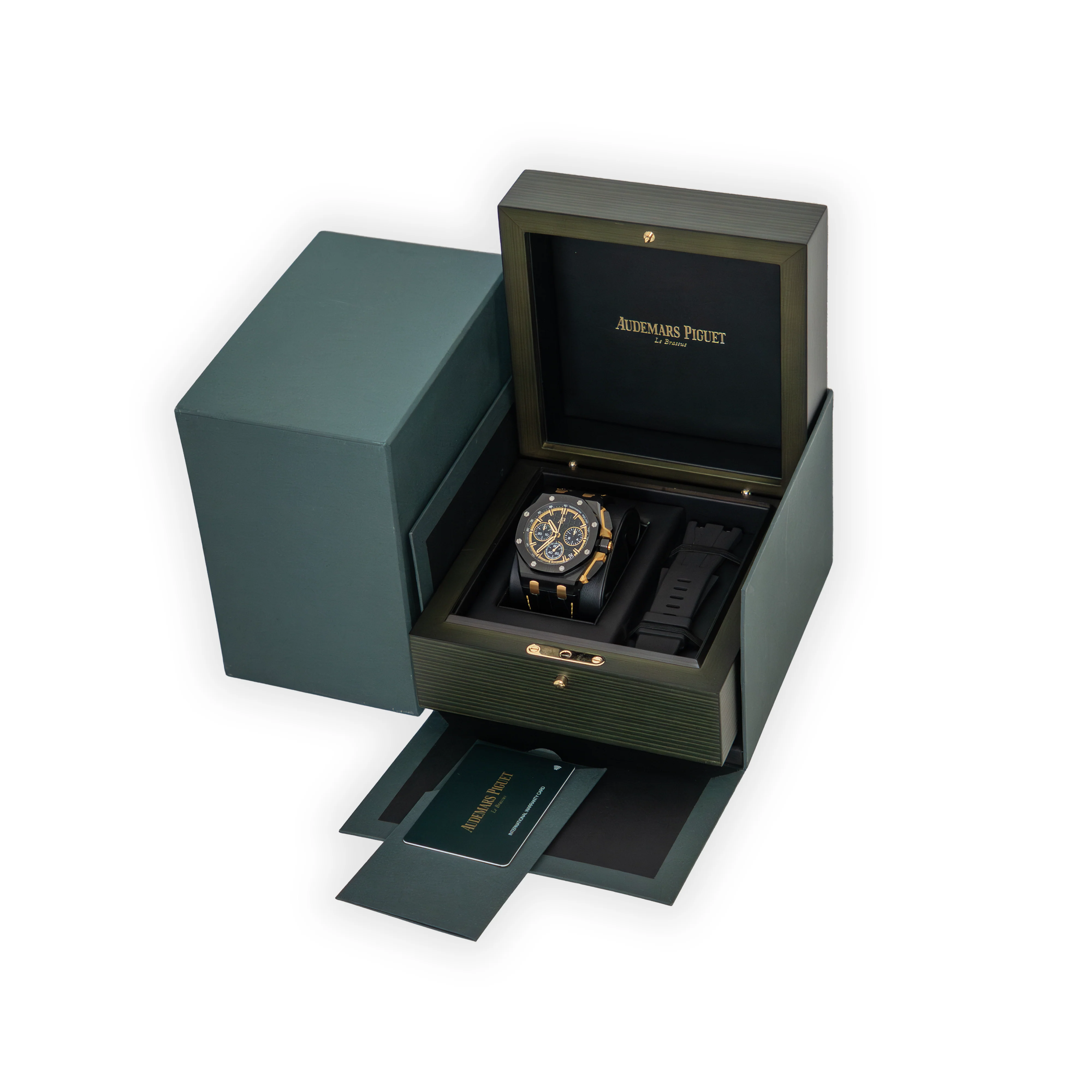 Audemars Piguet Royal Oak Offshore - Selfwinding Chronograph 26420CE.OO.A127CR.01 Black Ceramic/Yellow Gold - Image 5