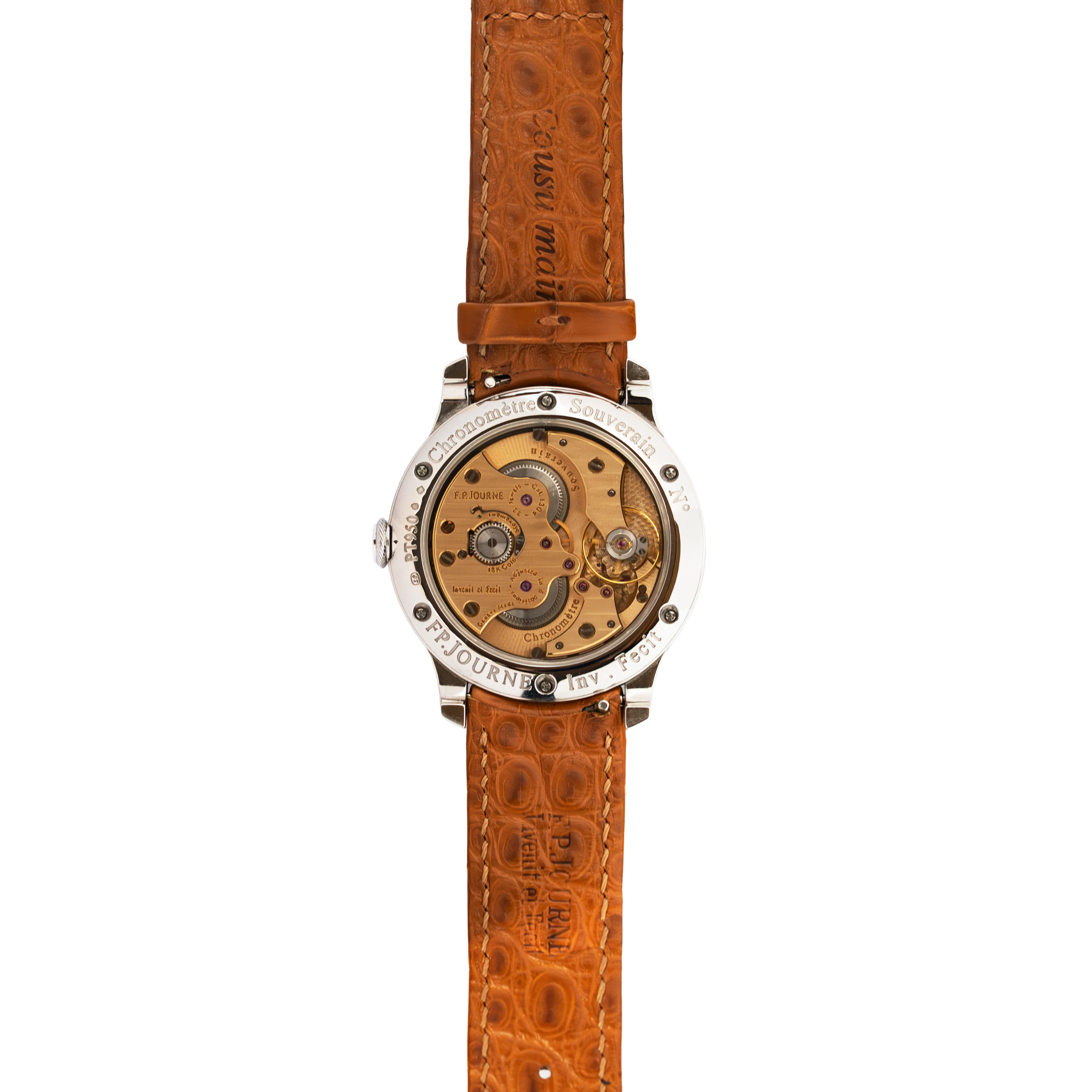 F.P. Journe Chronomètre Souverain Havana Ref. CS - Platinum Calibre 1304 - Image 4