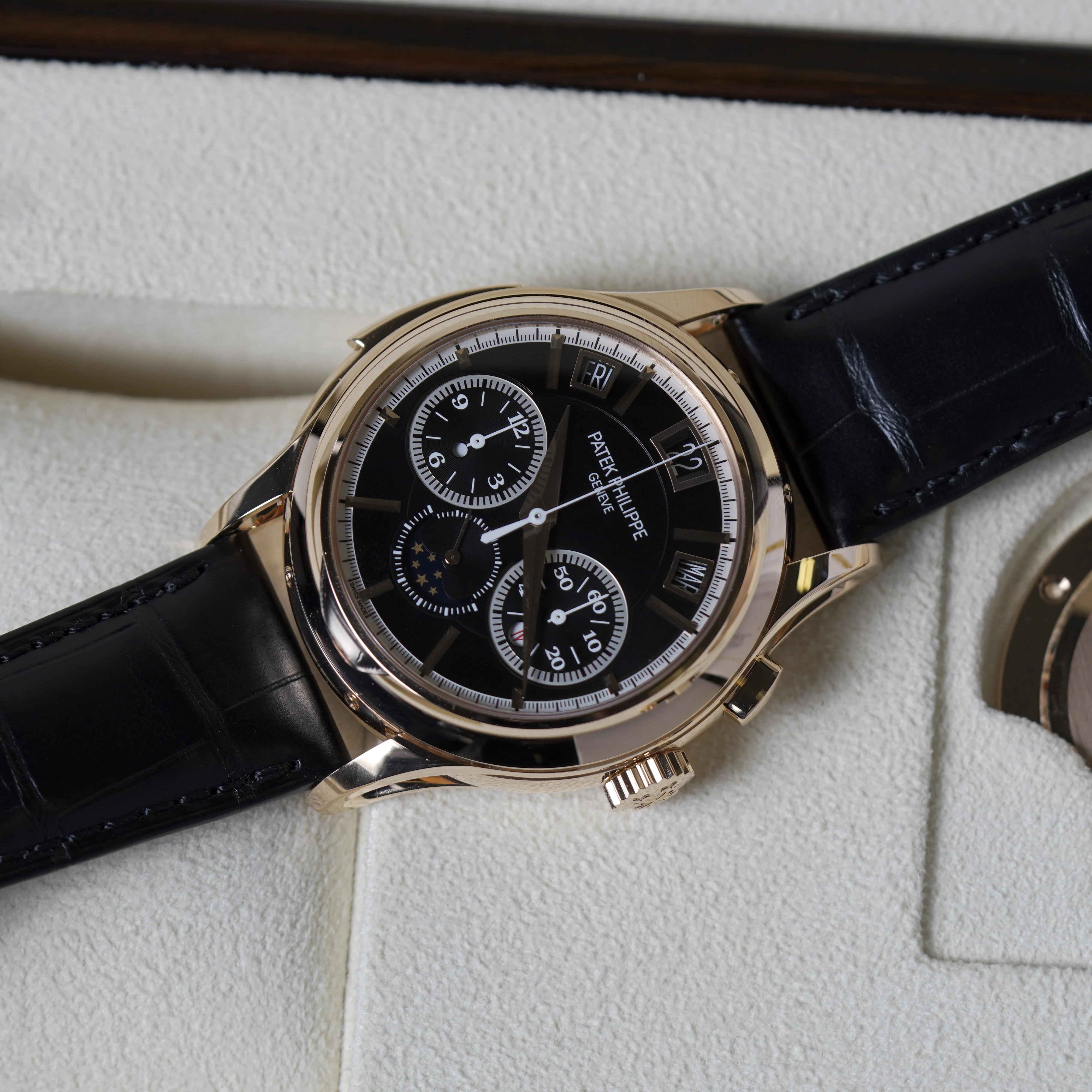 Patek Philippe Grand Complications 'Rose Gold' 5208R-001 'Black' Dial - Image 3