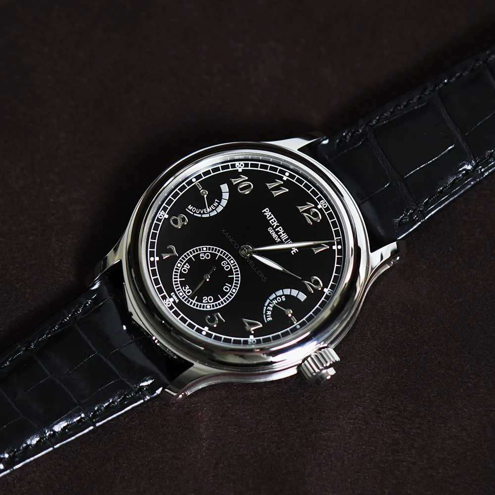 Patek Philippe 6301P Grand Complications Grande Sonnerie Platinum 'Black Enamel Dial' - Image 2