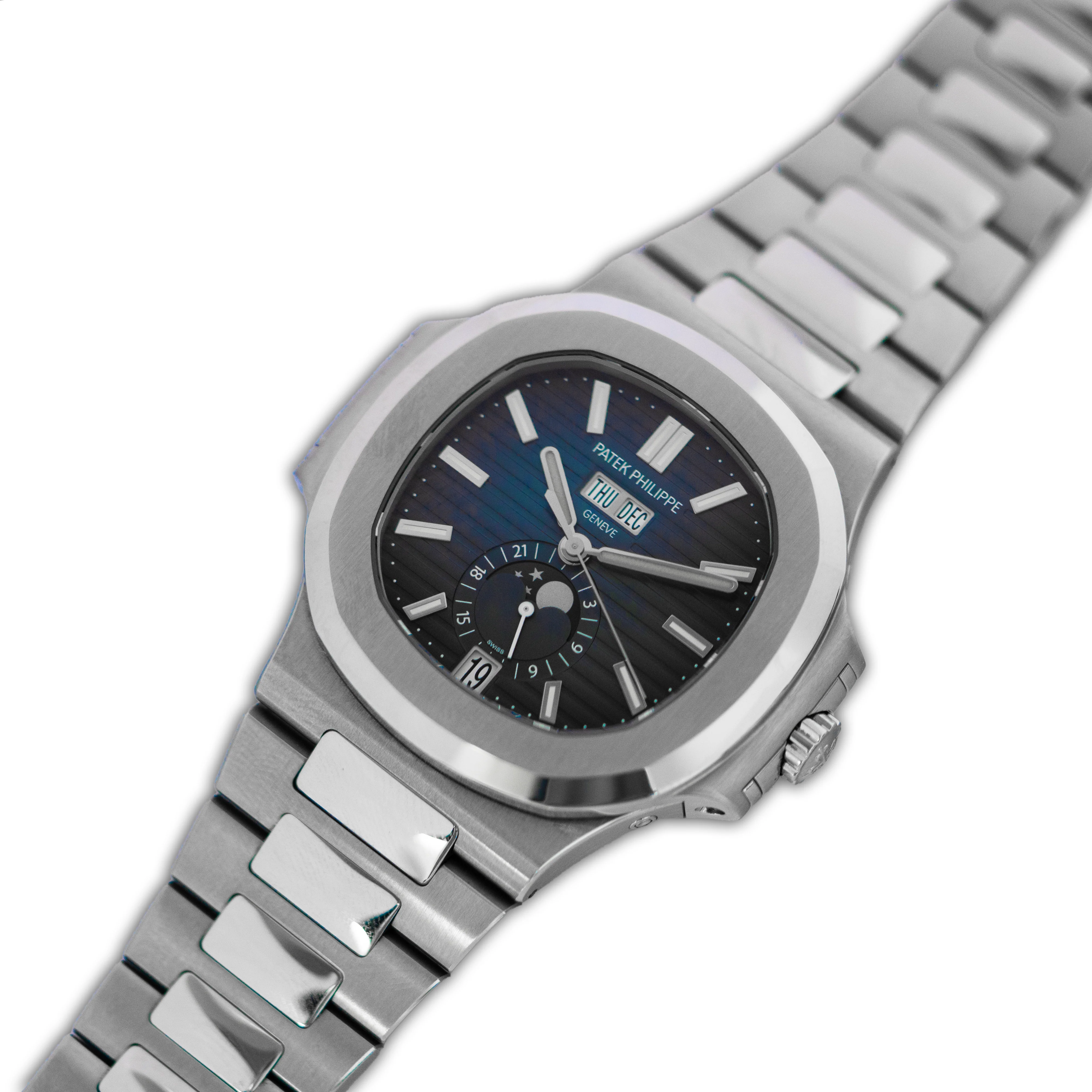 Patek Philippe Nautilus 5726/1A Blue Dial - Image 3