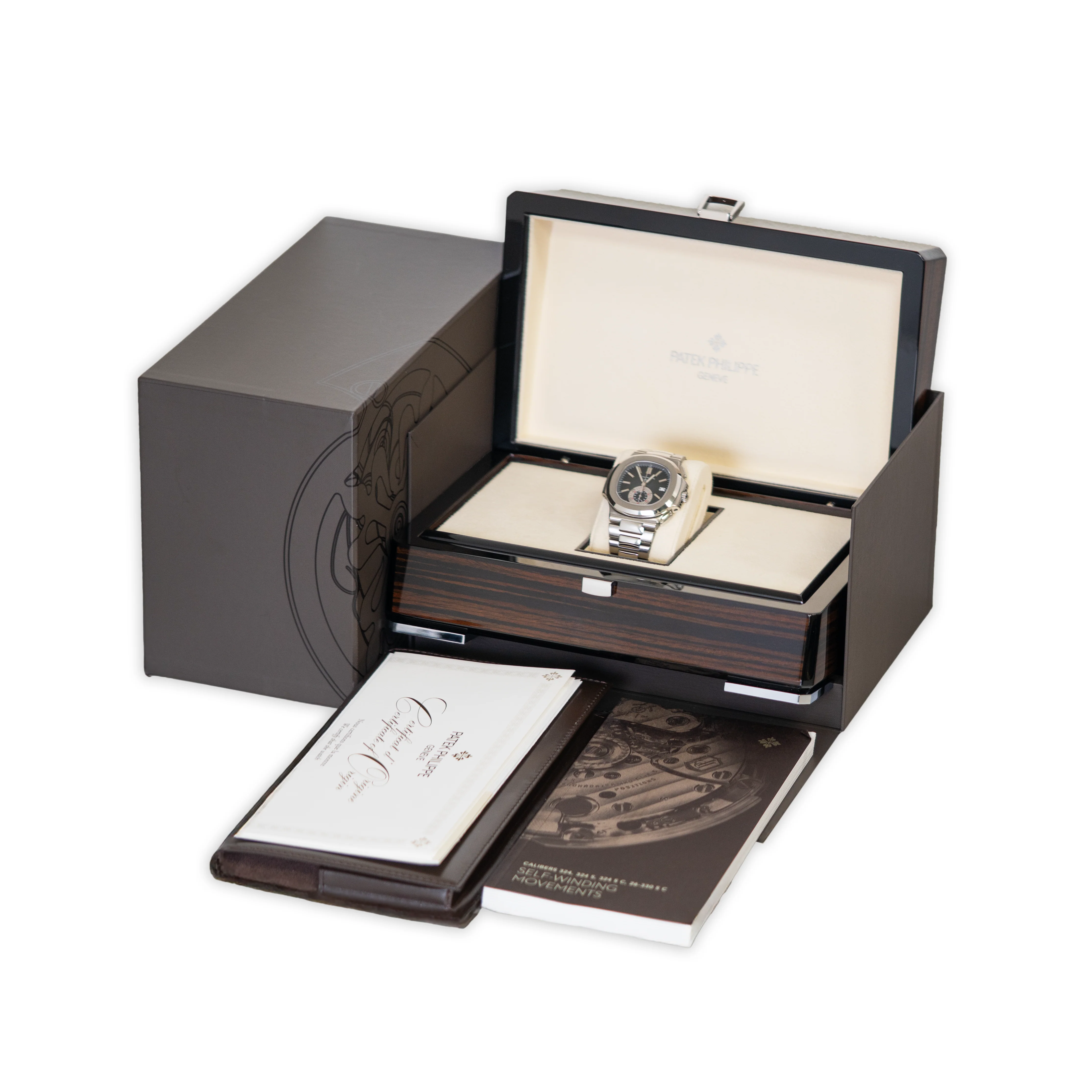 Patek Philippe Nautilus 5980/1A Chronograph Blue Dial - Image 4