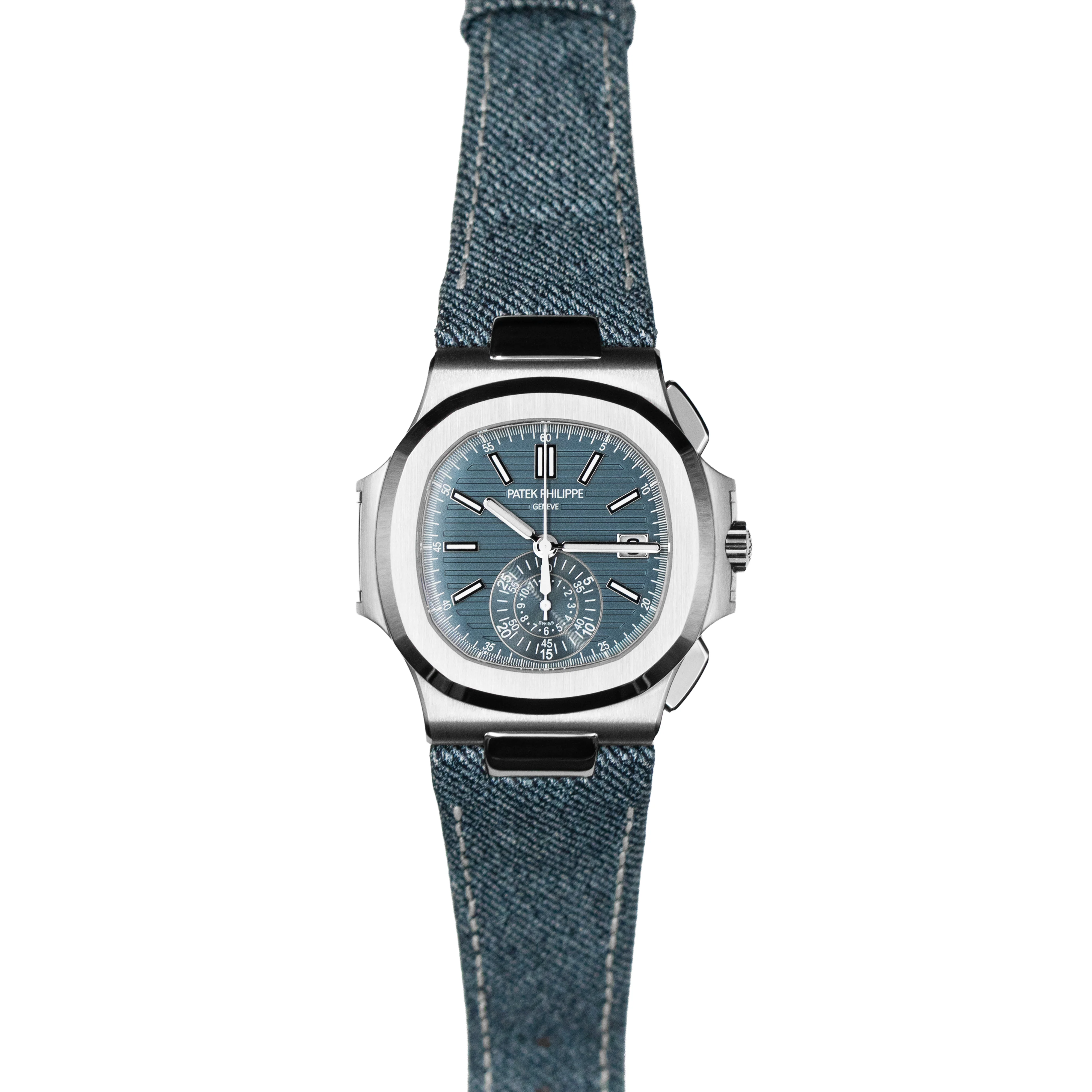 Patek Philippe Nautilus 5980/60G-001 'Denim' - 40.5mm - Image 2