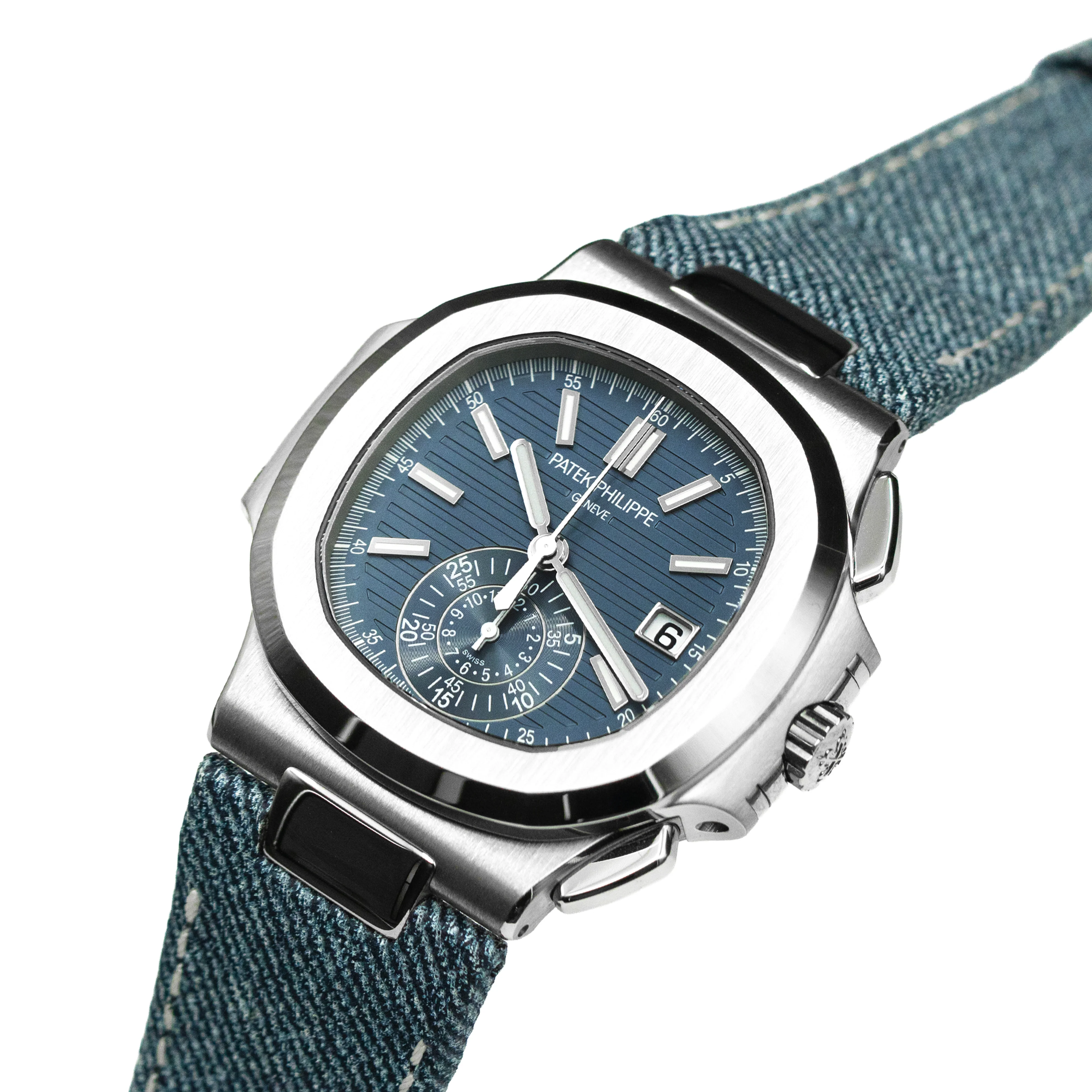 Patek Philippe Nautilus 5980/60G-001 'Denim' - 40.5mm - Image 3