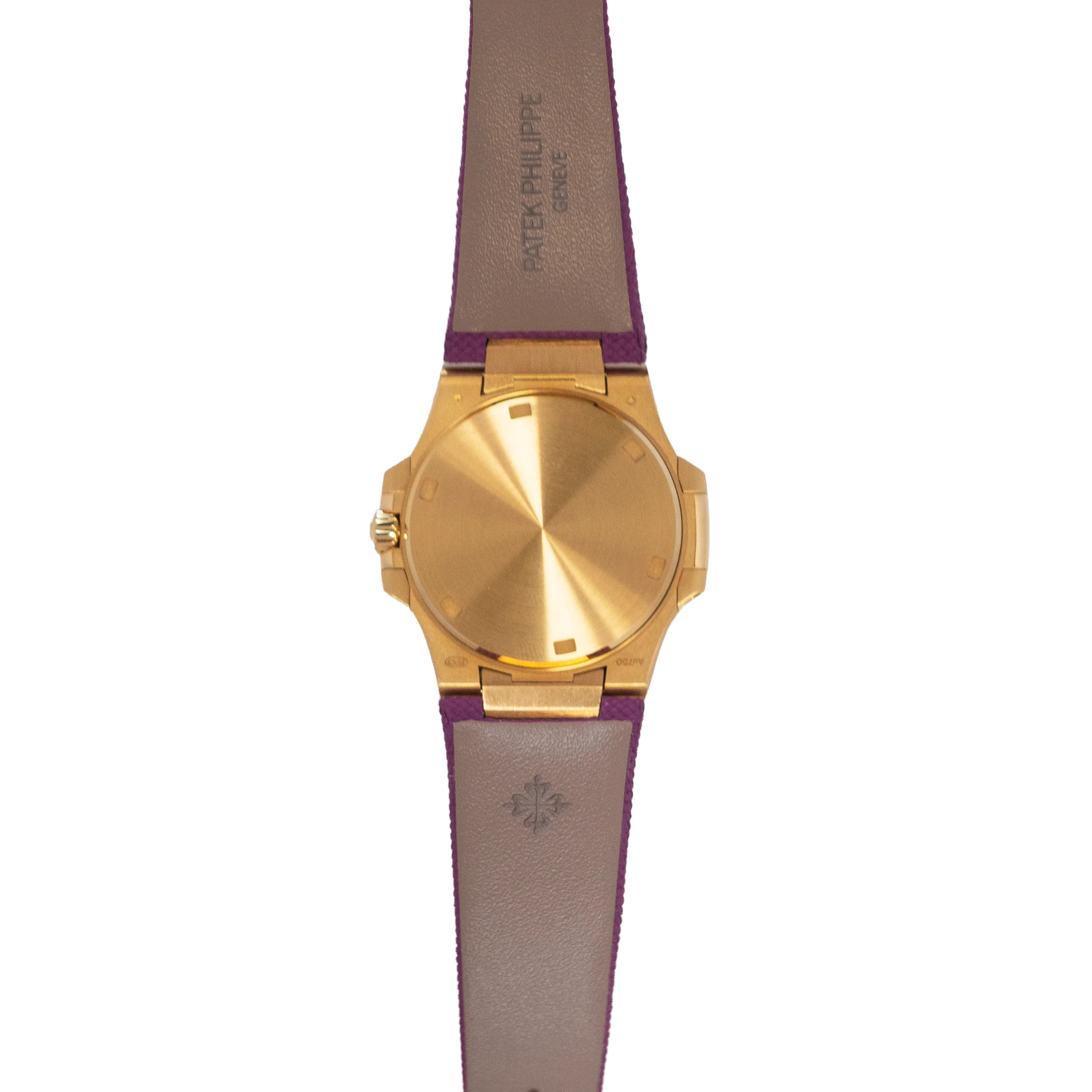 Patek Philippe Nautilus 7010R-013 Purple Dial & Strap - Image 4