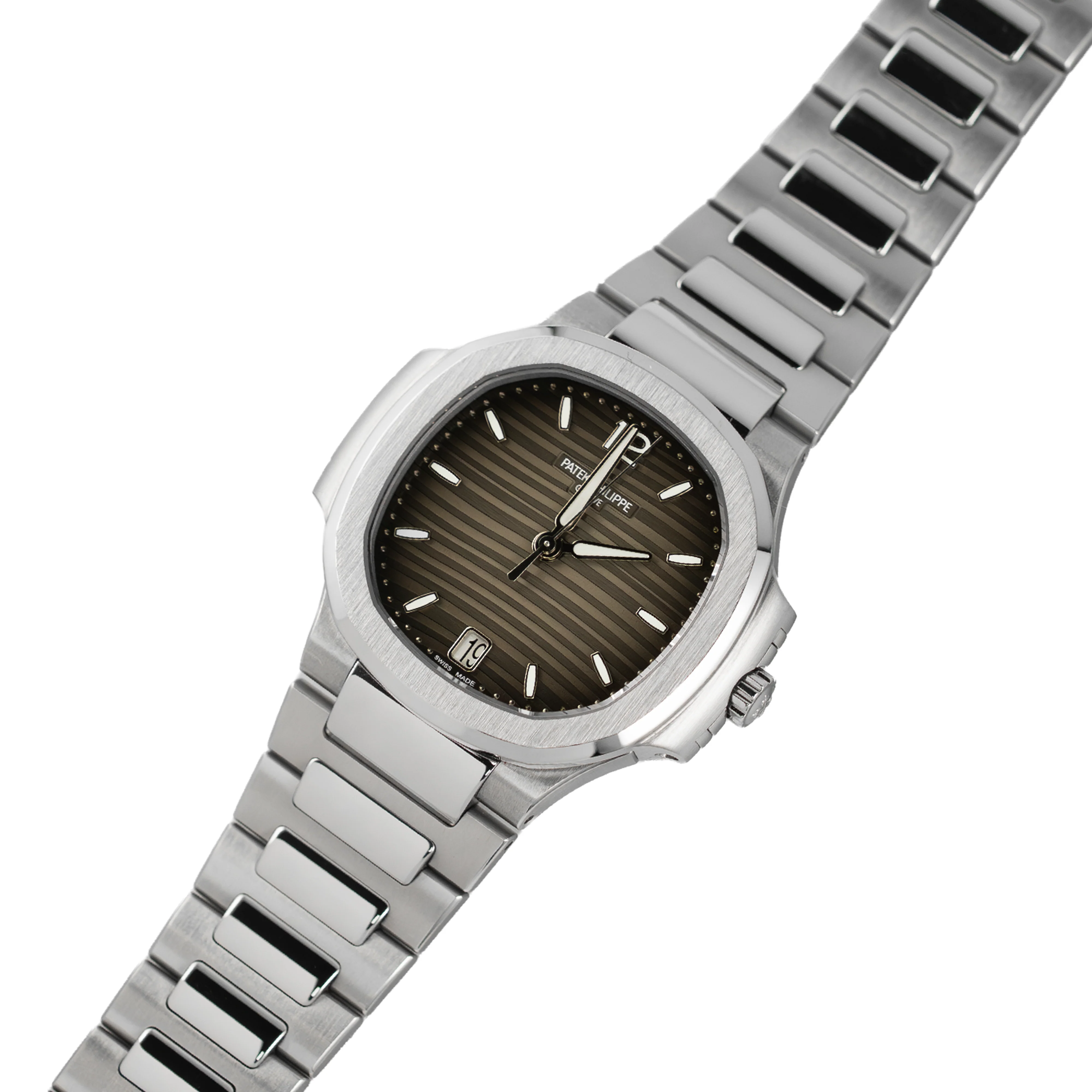Patek Philippe Nautilus 7118/1A-011 Gray Opaline 35.2mm - Image 3
