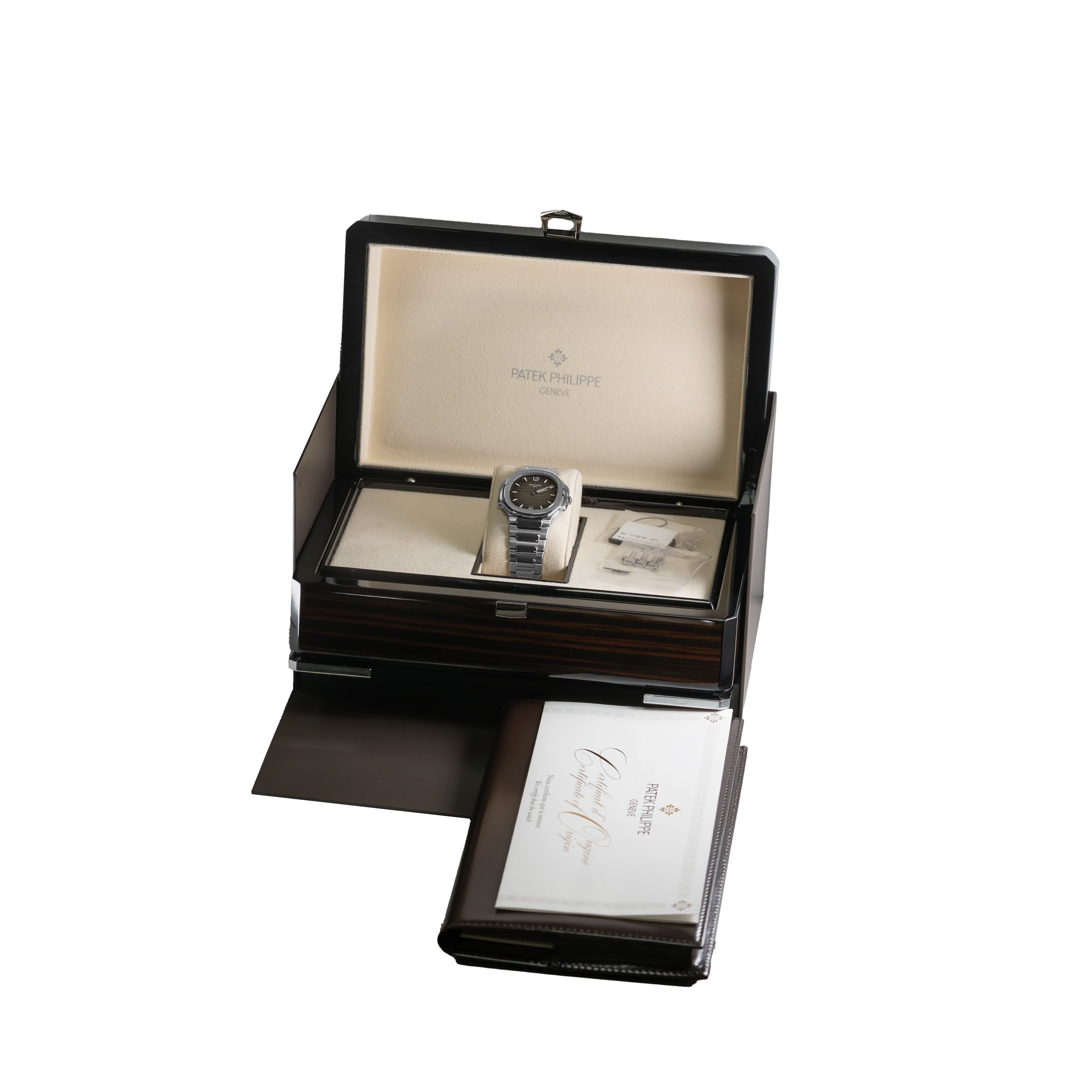 Patek Philippe Nautilus 7118/1A-011 Gray Opaline 35.2mm - Image 5