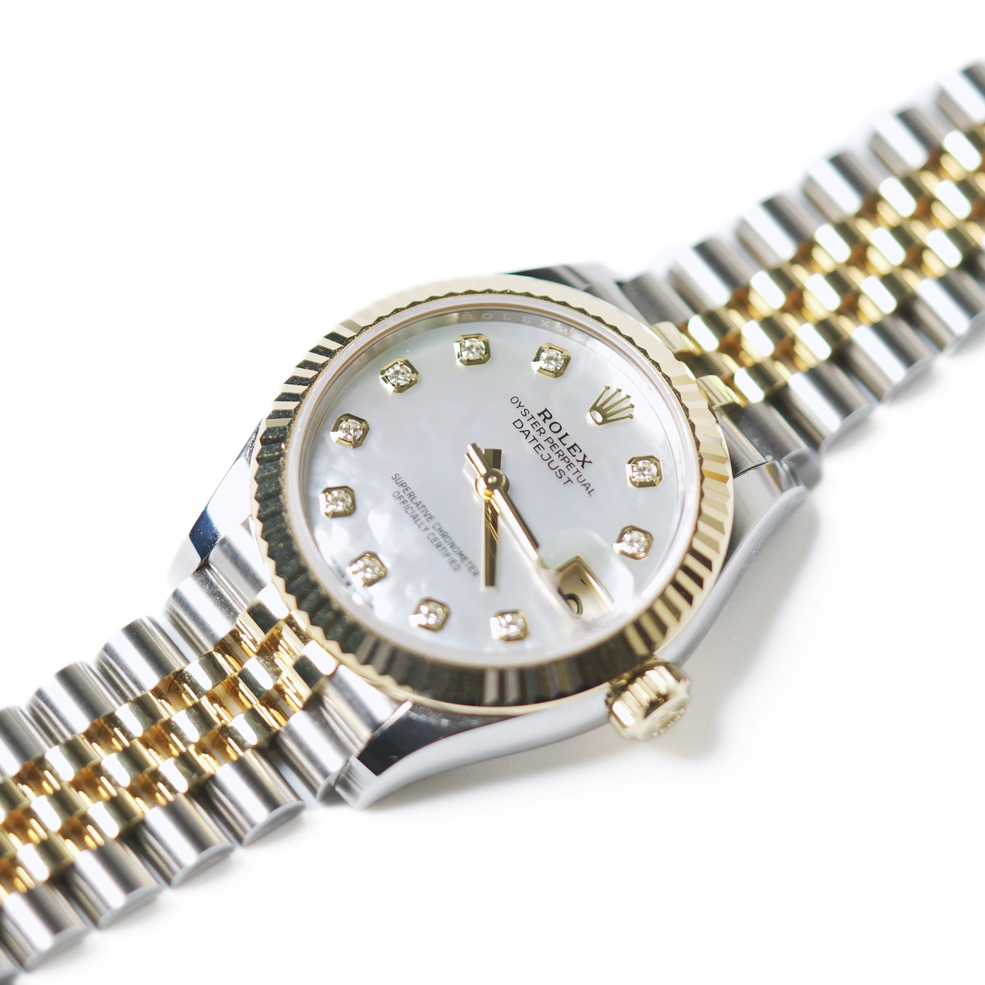 Rolex Datejust 31 278273 White Mother-of-Pearl Dial Oystersteel & Yellow Gold - Image 3