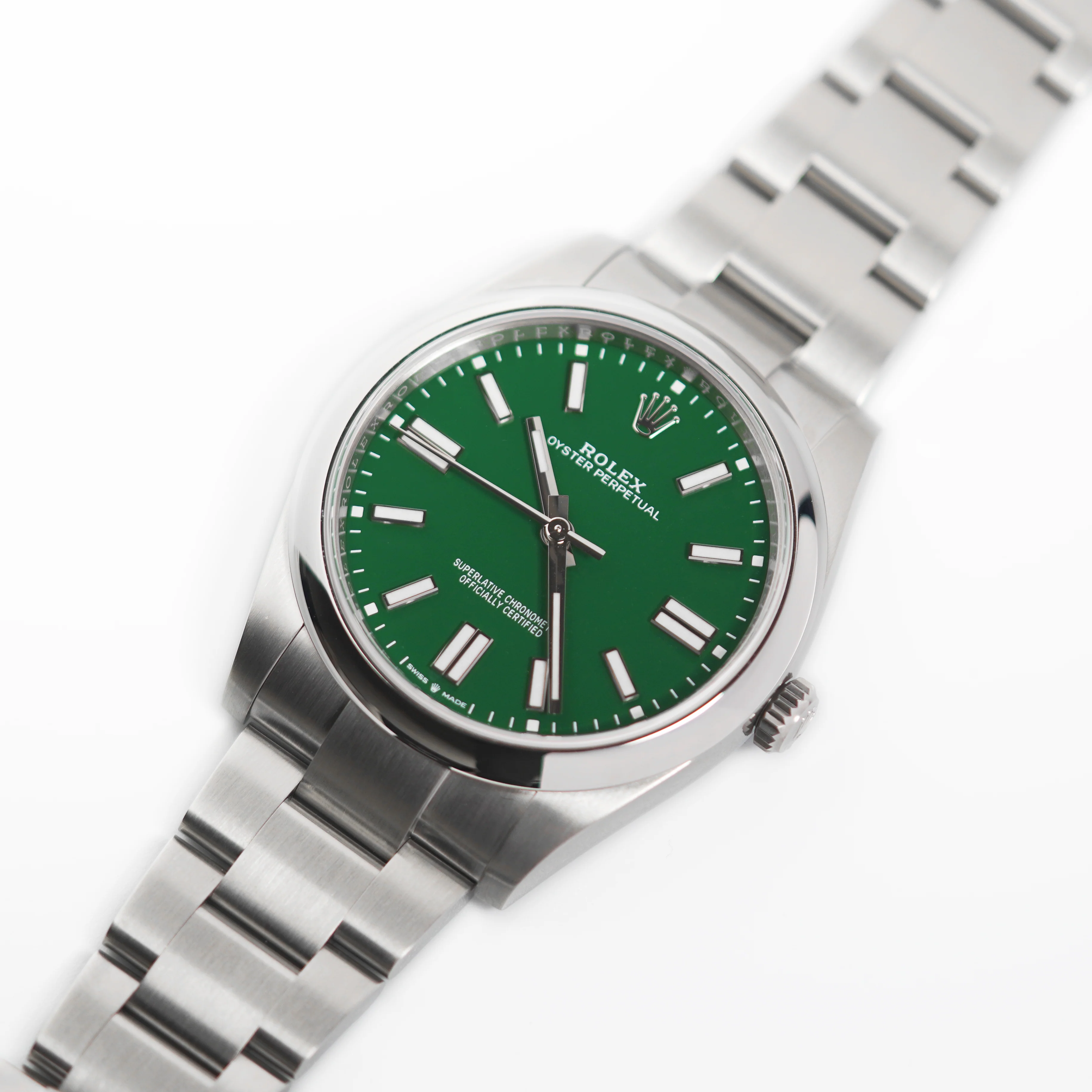 Rolex Oyster Perpetual 41 134300 'Green Dial' - Image 3