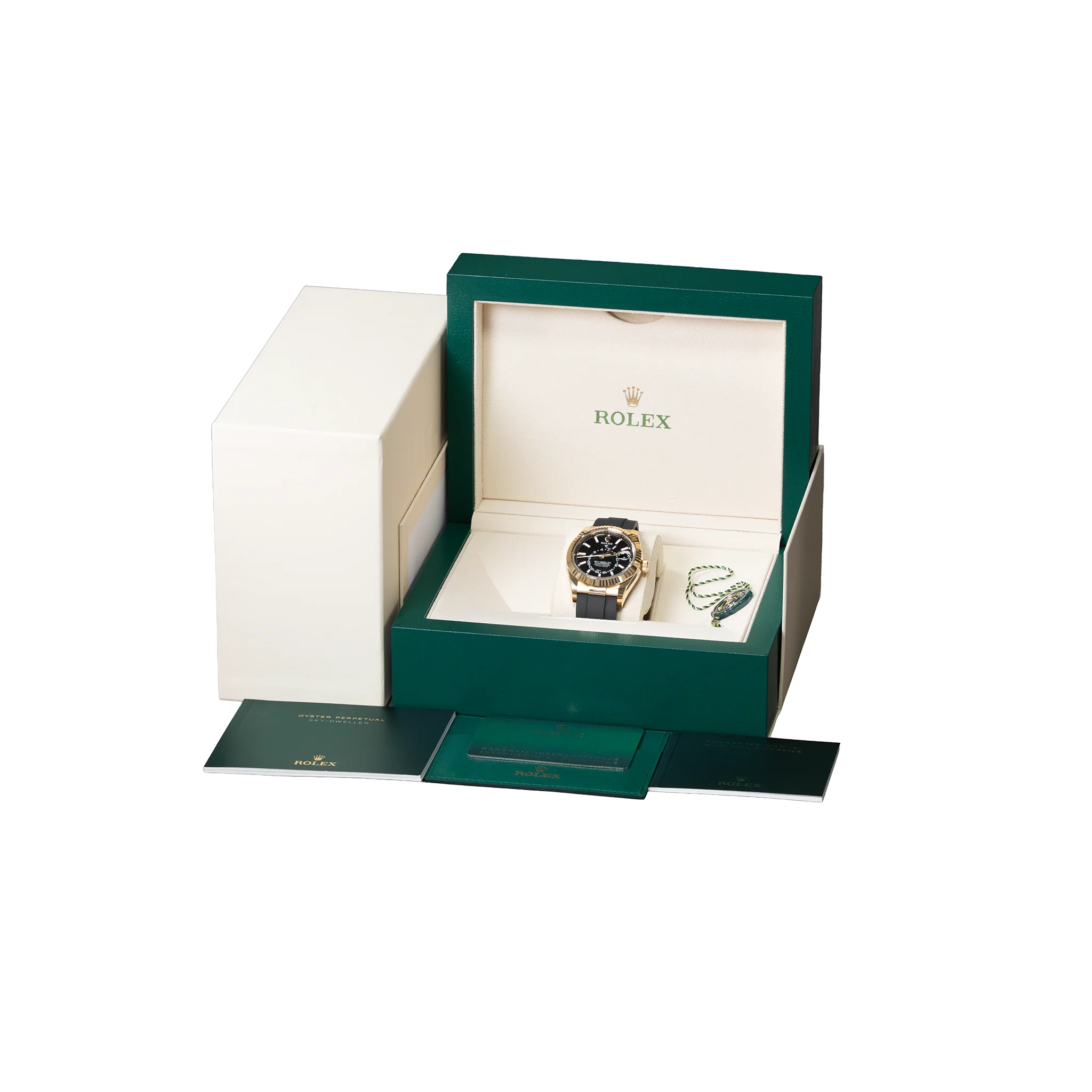 Rolex Sky-Dweller 326238 Oysterflex - Yellow Gold - Image 5