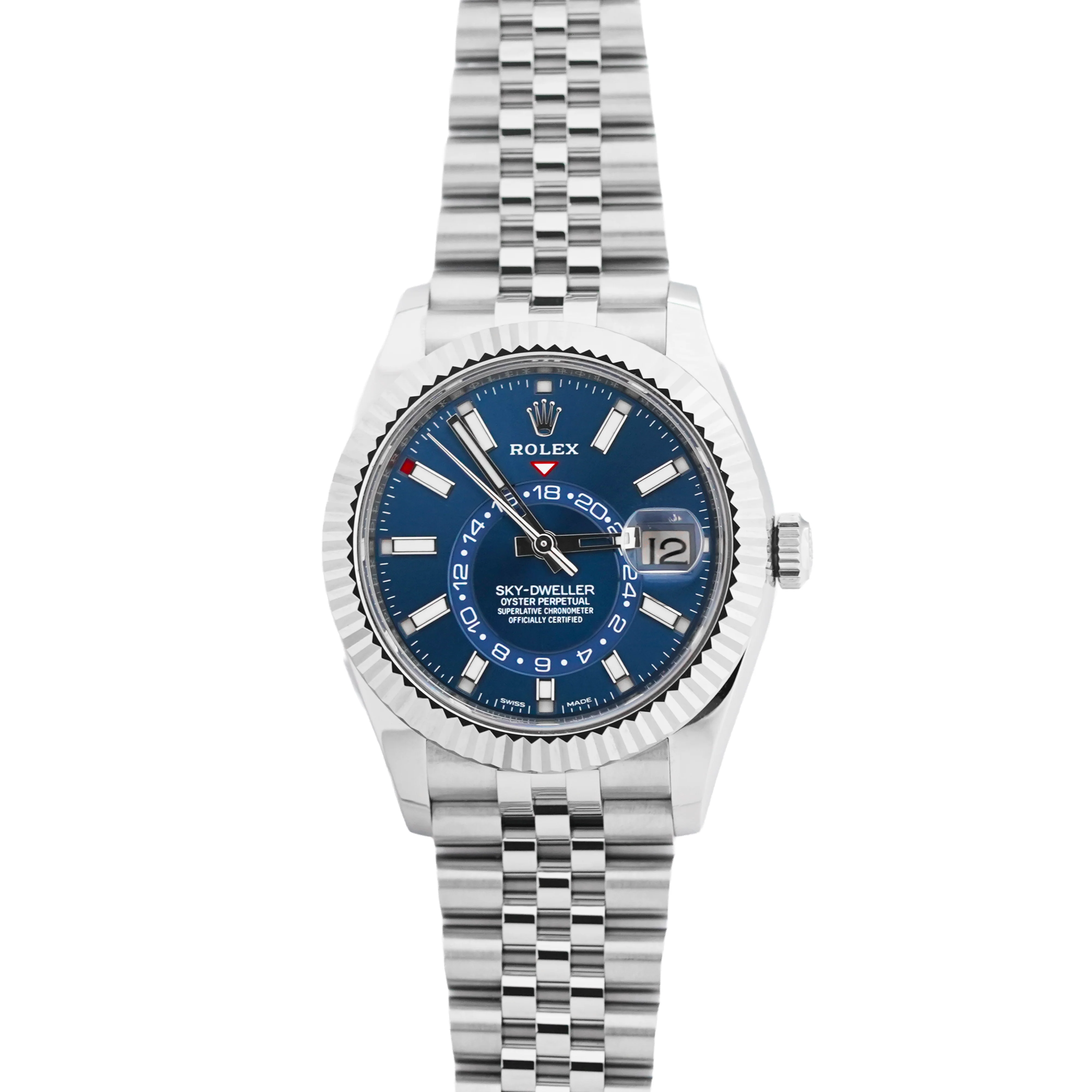 Rolex Sky-Dweller Jubilee 326934 Bright Blue Dial - Image 2