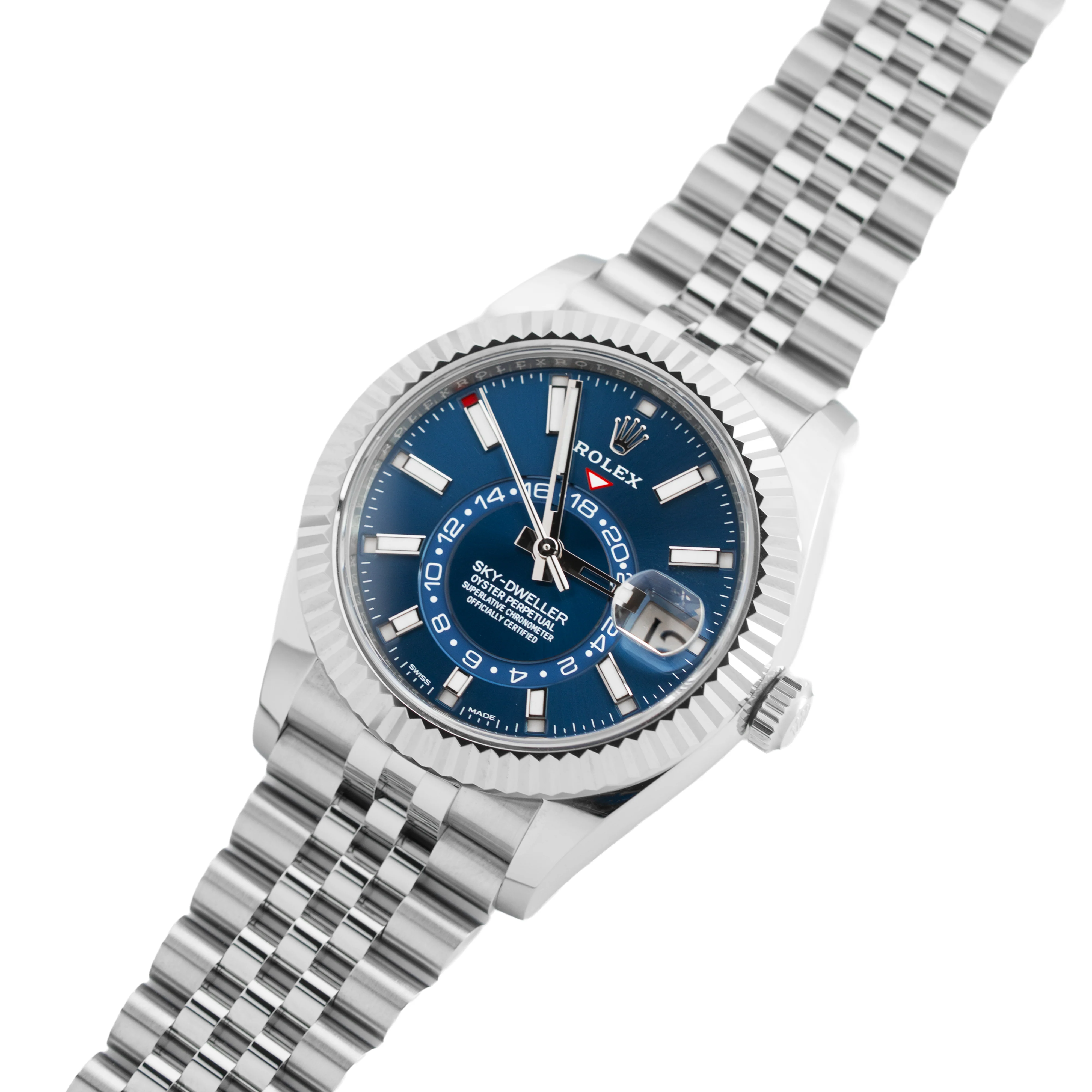 Rolex Sky-Dweller Jubilee 326934 Bright Blue Dial - Image 3